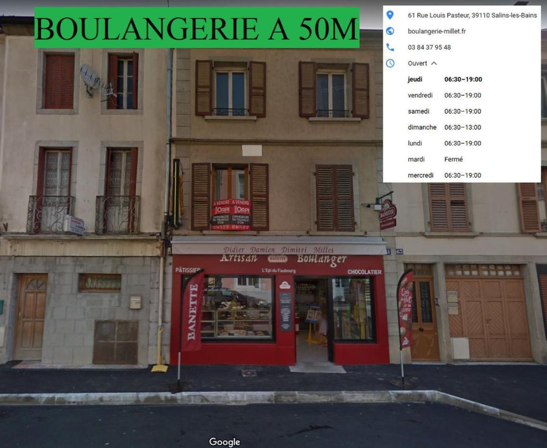 Appartement Cosy Pink Salins Les Bains Exterior foto